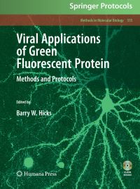 Book Cover for Viral Applications of Green Fluorescent Protein by Barry W Hicks