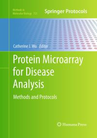 Book Cover for Protein Microarray for Disease Analysis by Catherine J Wu