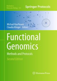 Book Cover for Functional Genomics by Michael Kaufmann, Claudia Klinger