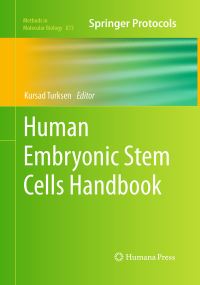Book Cover for Human Embryonic Stem Cells Handbook by Kursad Turksen