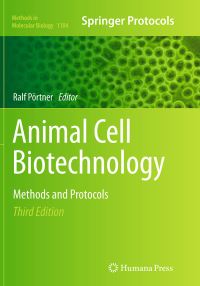 Book Cover for Animal Cell Biotechnology by Ralf Pörtner