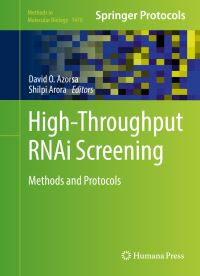 Book Cover for High-Throughput RNAi Screening by David O Azorsa, Shilpi Arora
