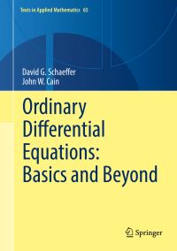 Book Cover for Ordinary Differential Equations by John W Cain, David G Schaeffer