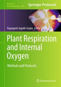 Book Cover for Plant Respiration and Internal Oxygen by Jagadis G Kapuganti
