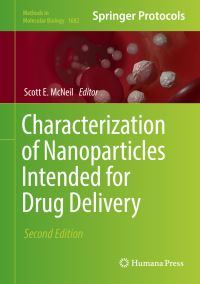 Book Cover for Characterization of Nanoparticles Intended for Drug Delivery by Scott E McNeil