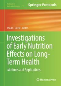 Book Cover for Investigations of Early Nutrition Effects on Long-Term Health by Paul C Guest