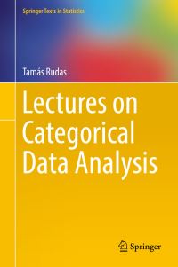 Book Cover for Lectures on Categorical Data Analysis by Tamás Rudas