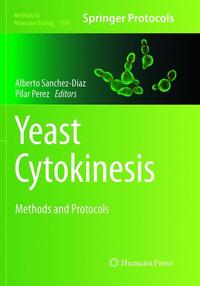 Book Cover for Yeast Cytokinesis by Alberto SanchezDiaz, Pilar Perez