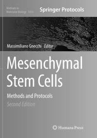Book Cover for Mesenchymal Stem Cells by Massimiliano Gnecchi
