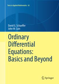 Book Cover for Ordinary Differential Equations by David G Schaeffer, John W Cain