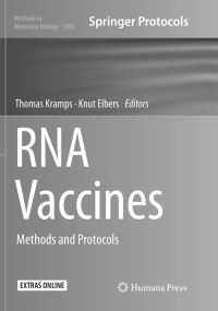 Book Cover for RNA Vaccines by Thomas Kramps, Knut Elbers