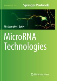 Book Cover for MicroRNA Technologies by Min Jeong Kye