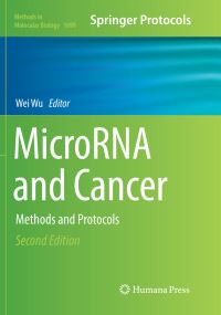 Book Cover for MicroRNA and Cancer by Wei Wu