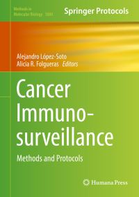 Book Cover for Cancer Immunosurveillance by Alejandro LópezSoto, Alicia R Folgueras