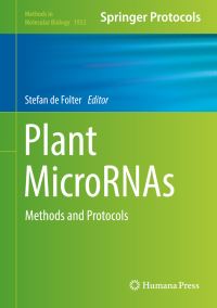 Book Cover for Plant MicroRNAs by Stefan de Folter