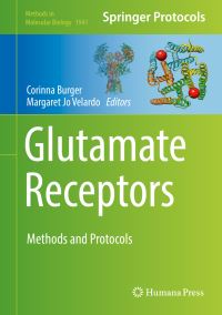 Book Cover for Glutamate Receptors by Corinna Burger, Margaret Jo Velardo