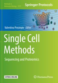 Book Cover for Single Cell Methods by Valentina Proserpio
