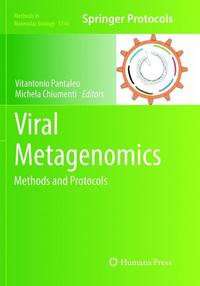 Book Cover for Viral Metagenomics by Vitantonio Pantaleo, Michela Chiumenti