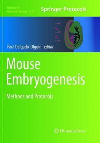 Book Cover for Mouse Embryogenesis by Paul DelgadoOlguin
