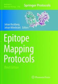 Book Cover for Epitope Mapping Protocols by Johan Rockberg, Johan Nilvebrant
