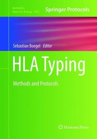 Book Cover for HLA Typing by Sebastian Boegel