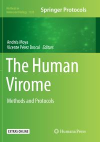 Book Cover for The Human Virome by Andrés Moya, Vicente Pérez Brocal