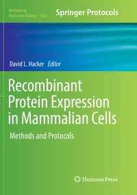 Book Cover for Recombinant Protein Expression in Mammalian Cells by David L Hacker