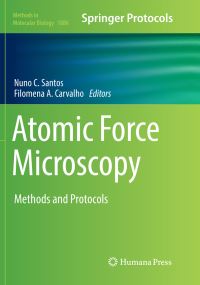 Book Cover for Atomic Force Microscopy by Nuno C Santos, Filomena A Carvalho