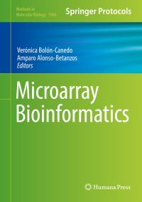 Book Cover for Microarray Bioinformatics by Verónica BolónCanedo, Amparo AlonsoBetanzos
