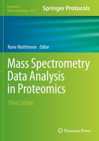 Book Cover for Mass Spectrometry Data Analysis in Proteomics by Rune Matthiesen