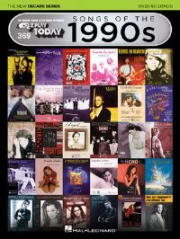 Book Cover for E-Z PLAY TODAY VOLUME 369 SONGS OF THE 1990S PIANO OR KEYBOARD BOOK by Hal Leonard Corp