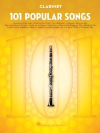 Book Cover for 101 Popular Songs Clarinet Sheet Music Songbook Play Classic Pop Rock Hits Includes Billie Jean, Piano Man, Sweet Home Alabama, Livin' on a Prayer, Hey Jude More by Hal Leonard Corp