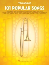 Book Cover for 101 Popular Songs Trombone Sheet Music Songbook Classic Pop Rock Hits for Beginners Intermediate Players Includes Billie Jean Piano Man Sweet Home Alabama Hey Jude More by Hal Leonard Corp