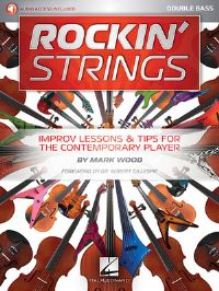 Book Cover for Rockin' Strings (Double Bass) by Mark Wood