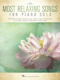 Book Cover for The Most Relaxing Songs for Piano Solo by Hal Leonard Corp