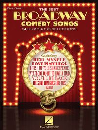 Book Cover for The Best Broadway Comedy Songs by Hal Leonard Corp