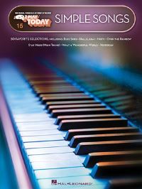 Book Cover for E-Z PLAY TODAY VOLUME 15 SIMPLE SONGS PIANO OR KEYBOARD BOOK by Hal Leonard Corp