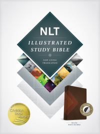 Book Cover for Illustrated Study Bible NLT, TuTone (LeatherLike, Brown/Tan, Indexed) by Tyndale
