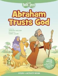 Book Cover for Abraham Trusts God Story + Activity Book by Jennifer Holder