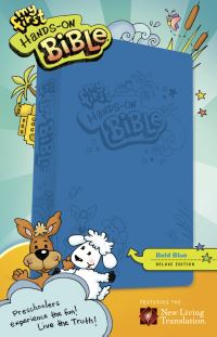 Book Cover for My First Hands-On Bible (LeatherLike, Blue) by Tyndale, Group Publishing