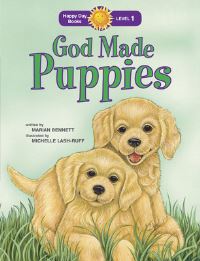 Book Cover for God Made Puppies by Marian Bennett