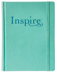Book Cover for Inspire Bible NLT (Hardcover LeatherLike, Aquamarine) by Tyndale