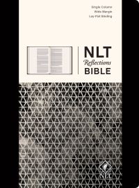 Book Cover for NLT Reflections Bible (Hardcover Deluxe, Sketchbook Black) by Tyndale