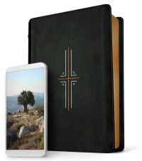 Book Cover for Filament Bible NLT (LeatherLike, Black) by Tyndale