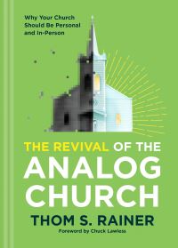 Book Cover for The Revival of the Analog Church by Thom S Rainer