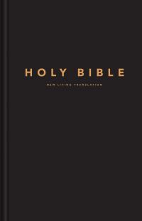 Book Cover for NLT Large Print Pew Bible (Hardcover, Black) by Tyndale