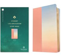 Book Cover for NLT Student Life Application Study Bible, Filament Enabled (LeatherLike, Ombre Pink, Red Letter) by Tyndale