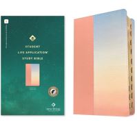 Book Cover for NLT Student Life Application Study Bible, Filament Enabled (LeatherLike, Ombre Pink, Indexed, Red Letter) by Tyndale