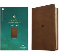 Book Cover for NLT Student Life Application Study Bible, Filament Enabled (LeatherLike, Rustic Brown, Red Letter) by Tyndale
