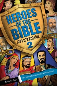 Book Cover for Heroes of the Bible Devotional 2 by Joshua Cooley